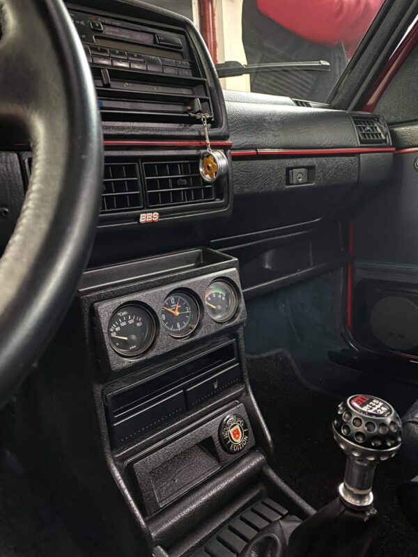 VW Golf MK2 triple 52mm gauge pod for Votex console