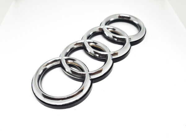 Chrome Audi badge/ emblem for all rs honeycomb grille