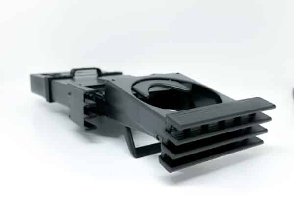 Opel Astra H cup holder center right air vent
